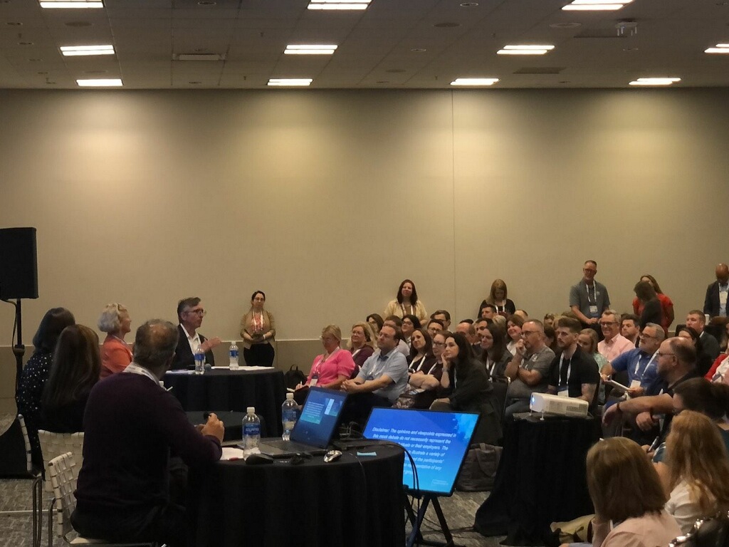 WorldatWork's tweet image. What an engaging and spirited debate on #executivecompensation at #TotalRewards24! A panel of esteemed experts discussed pressing topics like the effectiveness of RSUs, the justification of mega-grants, and whether CEOs truly earn their pay packages.