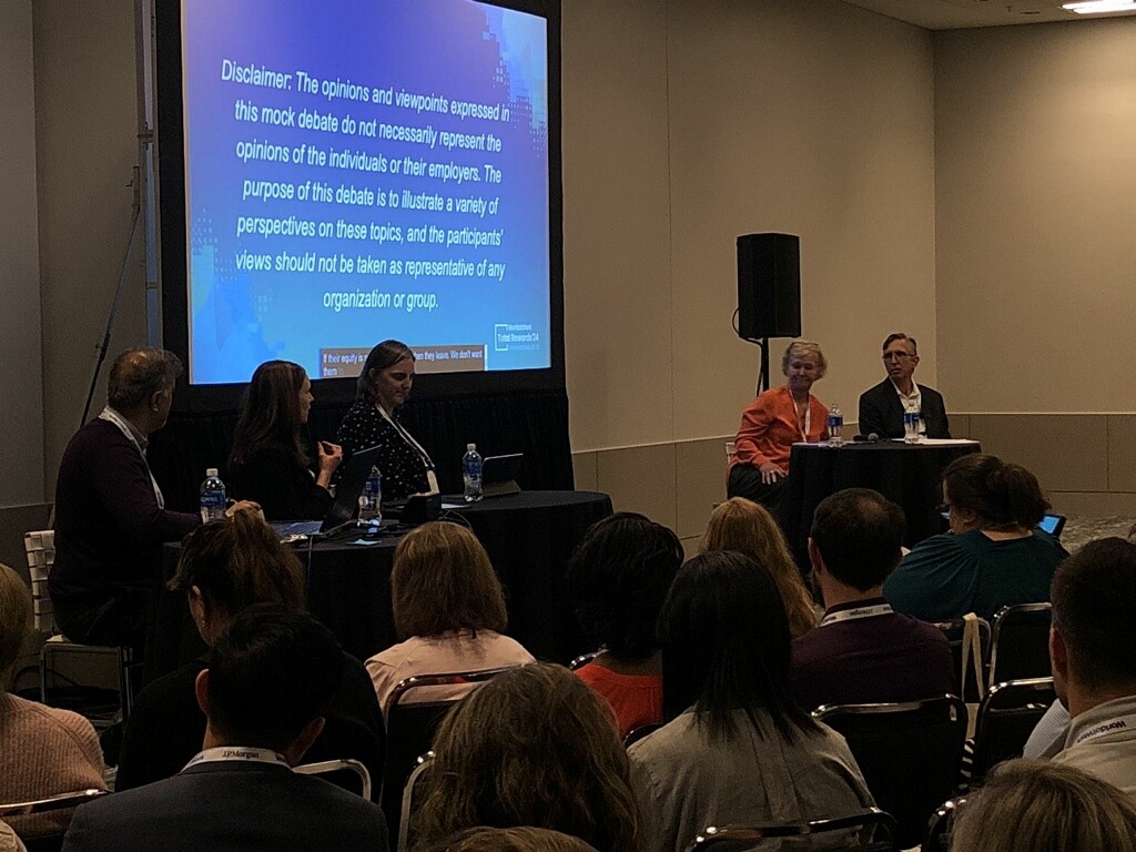 WorldatWork's tweet image. What an engaging and spirited debate on #executivecompensation at #TotalRewards24! A panel of esteemed experts discussed pressing topics like the effectiveness of RSUs, the justification of mega-grants, and whether CEOs truly earn their pay packages.