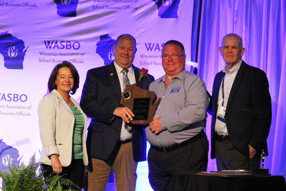 WASBO is proud to announce Andy Wegner, Operations Manager/Buildings &amp; Grounds/Safety Coordinator for the Mukwonago Area School District, as the recipient of the 2024 School Facilities Manager of the Year award. Watch his recognition video here: youtu.be/TnvcQF1CRDE