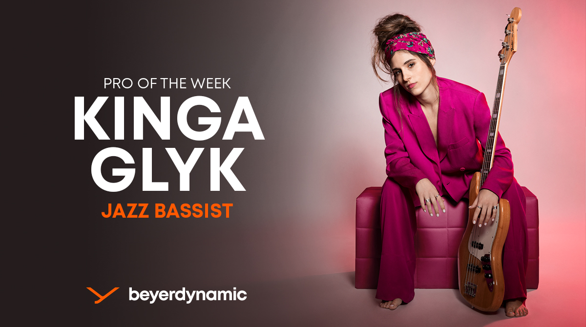 Let us introduce you to our PRO of the week 🔥 Kinga Głyk: 'I've been using the DT 770 PRO regularly for years because they make my bass sound as I desire. I highly recommend trying these headphones, as they are crafted with exceptional care and precision' 🎧 #beyerdynamic