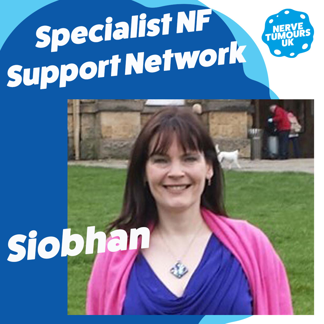 NervetumoursUK's tweet photo. N. Ireland: Siobhan is the lead Genetic Counsellor for NF. She is based at Belfast City Hospital &amp; sees a wide variety of patients from across Northern Ireland.

Read more about Siobhan: https://t.co/t2rkeXh3WN

#ShineALightOnNF #NFSupport #WeAreHereForYou #WorldNFAwareness https://t.co/jjr2jSd6u5