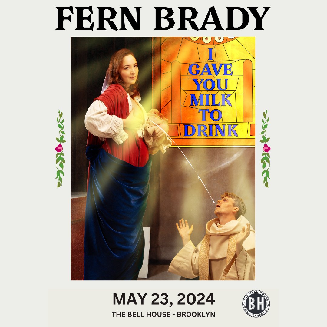 THU 5/23: @Show_And_Tell + IAM Presents Fern Brady: I Gave You Milk To Drink Scotland’s queen of comedy Fern Brady (@taskmaster, Live At The Apollo, @RoastBattleUK) is back in NYC with a brand new show! Early Show: SOLD OUT! Late Show: tinyurl.com/mr2uduc3