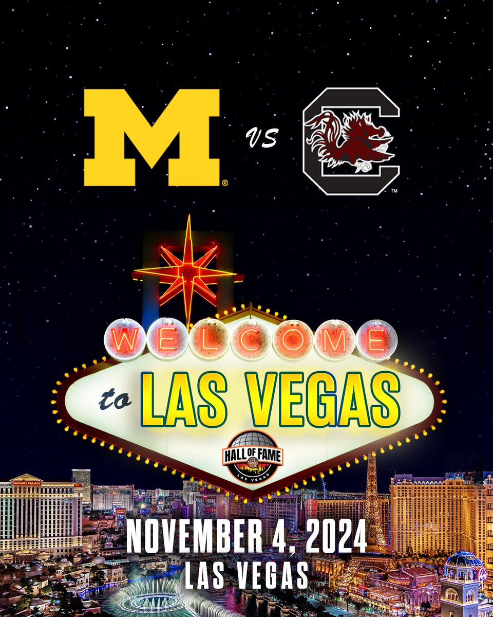 We are opening the 2024-25 season in Las Vegas! More: myumi.ch/egn43 #GoBlue