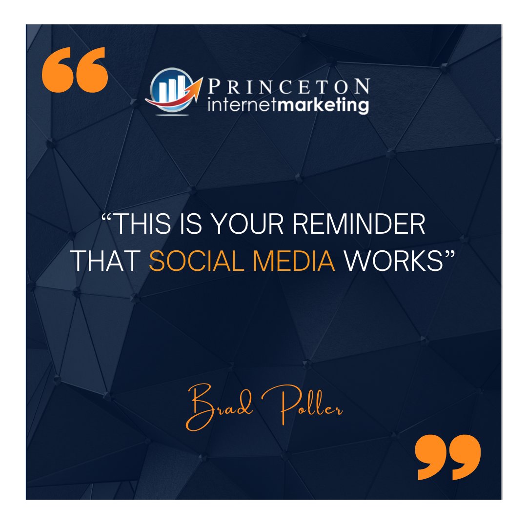 PIMNJ's tweet photo. "This is your reminder that social media works”- Brad Poller 
Learn more: https://t.co/jsDGNwYR26

#PIMNJ #marketing #digitalmarketing #business #tips #audience #useful https://t.co/Y5wBs7i9Gm