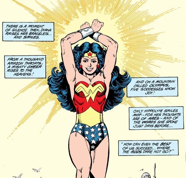Mulher maravilha🎗️ Infelizmente, a DC sempre irá te deixar na sombra do Batman e do Superman. + Você pode até ser uma diplomata e embaixadora da paz, mas mesmo assim você vai ser escrita e vista como uma personagem violenta e agressiva.