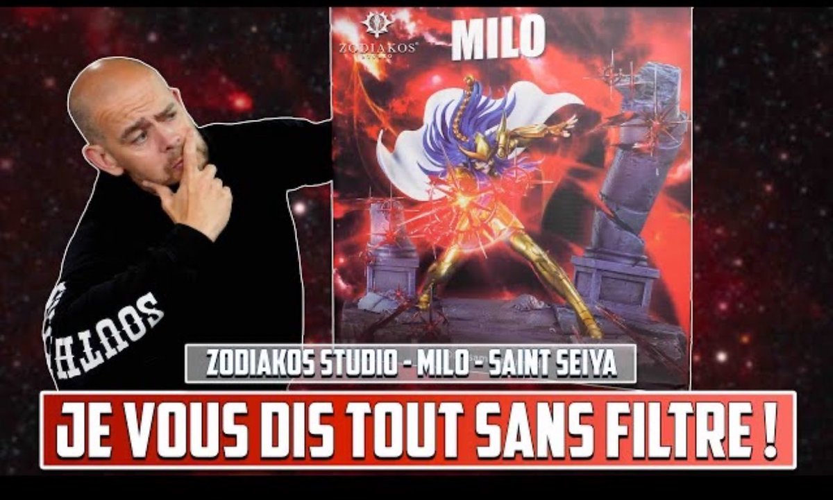 Je Vous Dis TOUT Sans FILTRE !  Milo Par Zodiakos Studio - Saint Seiya Chevaliers du Zodiaque
youtu.be/vThKBhrBXHM