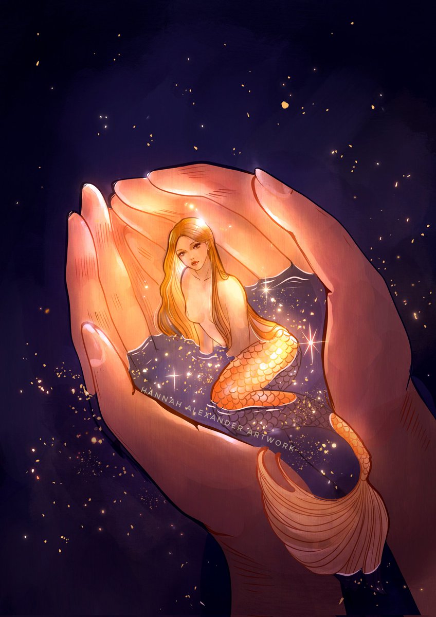 Fallen star 🌟 #mermay
