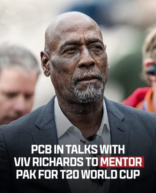 crick_info01's tweet photo. 🚨 Reports suggest PCB is negotiating with Sir Vivian Richards to mentor the national team for the ICC World T20 2024 

#pakistancricket
 #T20WorldCup2024 https://t.co/UdViyDs43I
