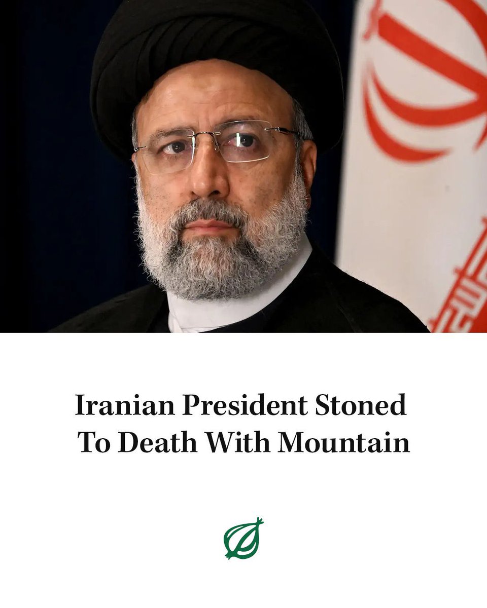 A headline for the ages by @TheOnion