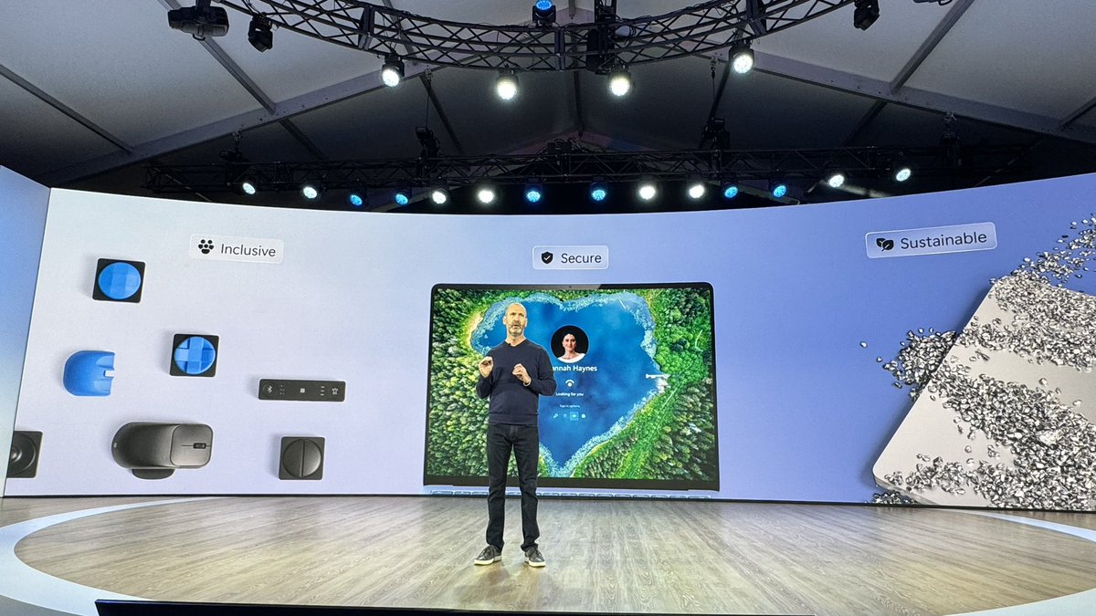 rwang0's tweet photo. MyPOV: it’s the CoPilot Surface Laptop and Pro @Microsoft #MSBuild #MSEvent https://t.co/2NJzs3tN05