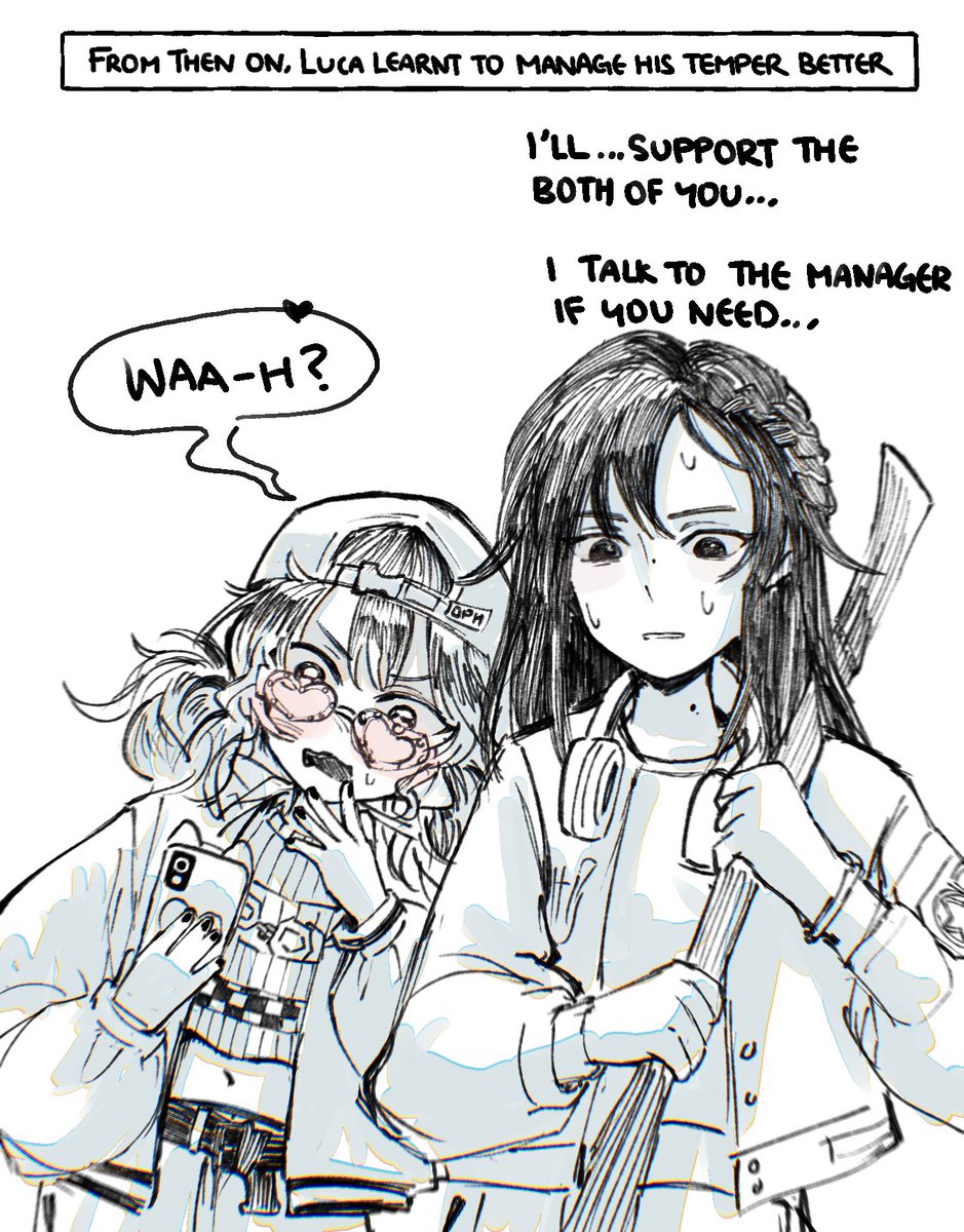 NaibLuca Happy 5/20 (belated HAHA

Received some comments that they should kiss
(。 ́︿ ̀。)… I haven't drawn kiss in years I think LOL

Now… gonna pause on OPH to draw…B🦆 …?

But aaaa back to chibi i want wuca 