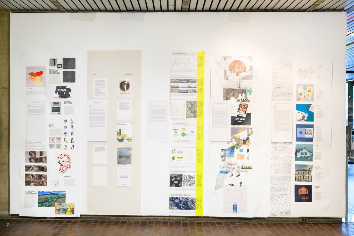 As part of the GSD's commencement exhibitions, thesis and final projects from the Spring 2024 term were on display in the Druker Design Gallery!