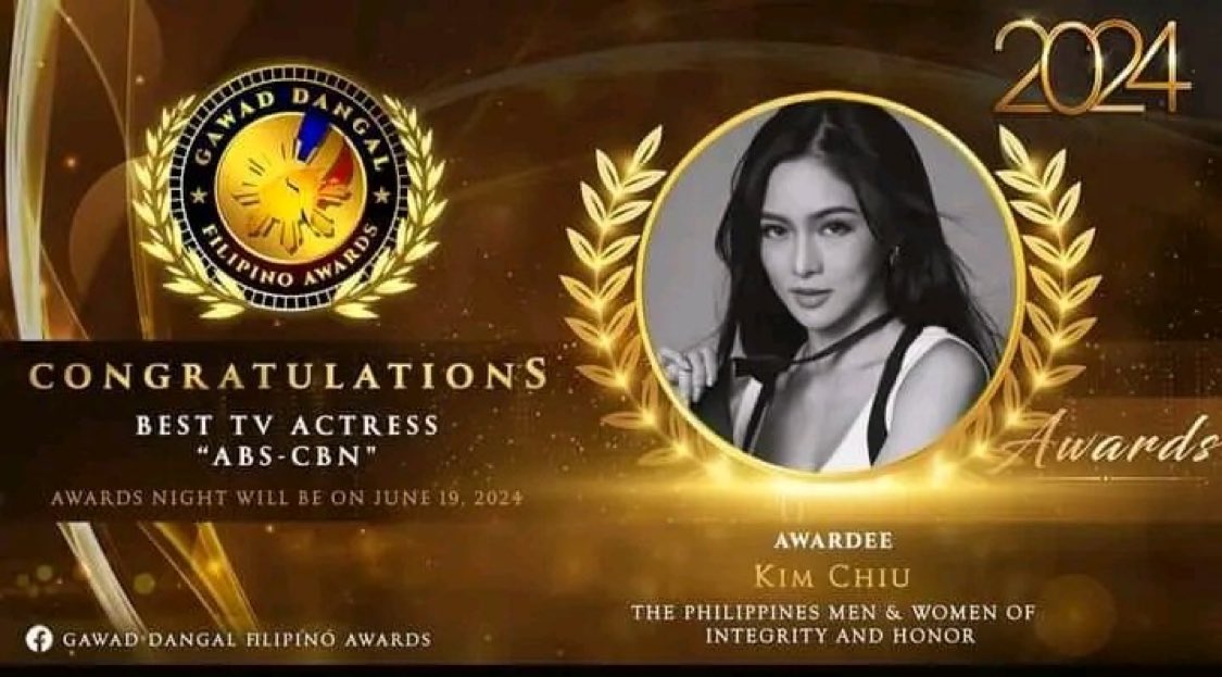 Best TV Actress, Kim Chiu, congratulations! The blessings that come your way are well deserved. You have achieved all your hard work, going from a new endorser to starring in amazing series like Fitcheck on Prime Video, Linlang on Prime Video, and the TV teleserye version of