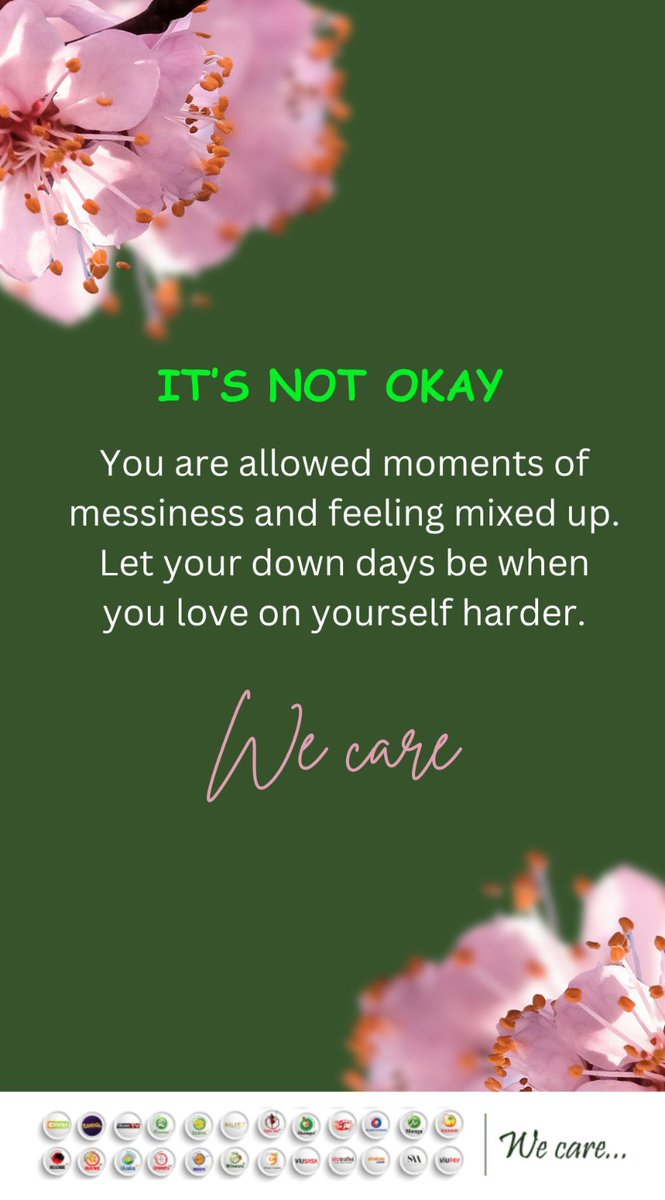 Let your down days be when you love on yourself harder. Embrace your vulnerabilities, and remember that it's okay to have ups and downs. Take time to nurture yourself and practice self-compassion.