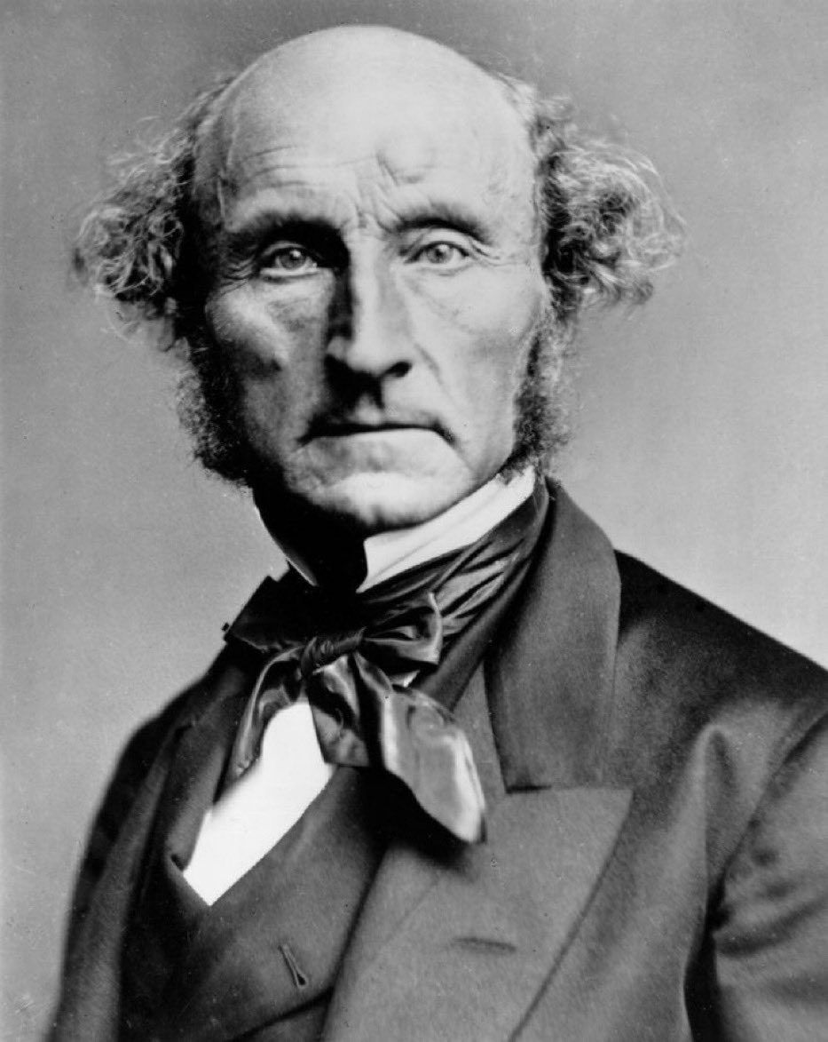 John Stuart Mill war Philosoph und Nationalökonom. Er zählte zu den Vertretern des Liberalismus und des Utilitarismus. Als Erster sprach er sich im britischen Parlament 1867 für das Frauenwahlrecht aus. 20. Mai 1806 -8. Mai 1873