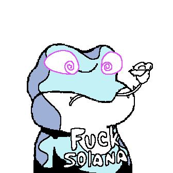 GregWron's tweet photo. I know that Solana is pumping but #FvckSolana 
#NewFrog

@AntiSocialFrogs 

#FvckTheCabal #Bitcoin #RareSats 

https://t.co/z6pE5gTvjD https://t.co/Sf1rFFdcSy