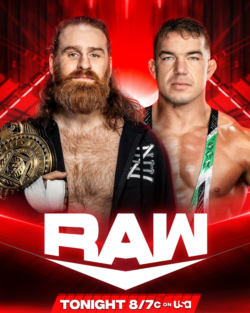 Just days before they take part in a Triple Threat Match for the #ICTitle at #WWEKingAndQueen, @SamiZayn and @WWEGable write another chapter in their heated rivalry when they battle it out TONIGHT on #WWERaw! 📺 8/7c on @USANetwork