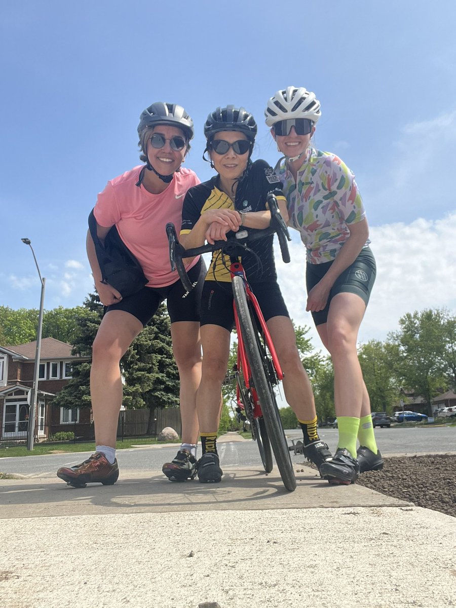 Happy #victoriaday2024. Great day for a Team @MolliSurgical practice ride for the @thePMCF Ride to Conquer Cancer. #MeetMOLLI #Ride2Conquer