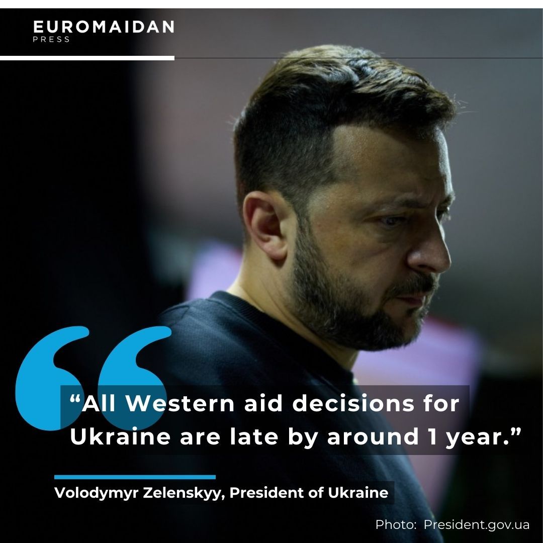 “All Western aid decisions for Ukraine are late by around one year,” said 🇺🇦 Zelenskyy in an exclusive Reuters interview. He also suggested Western allies could help more directly by shooting down Russian missiles over Ukrainian territory to protect 🇺🇦 civilians.