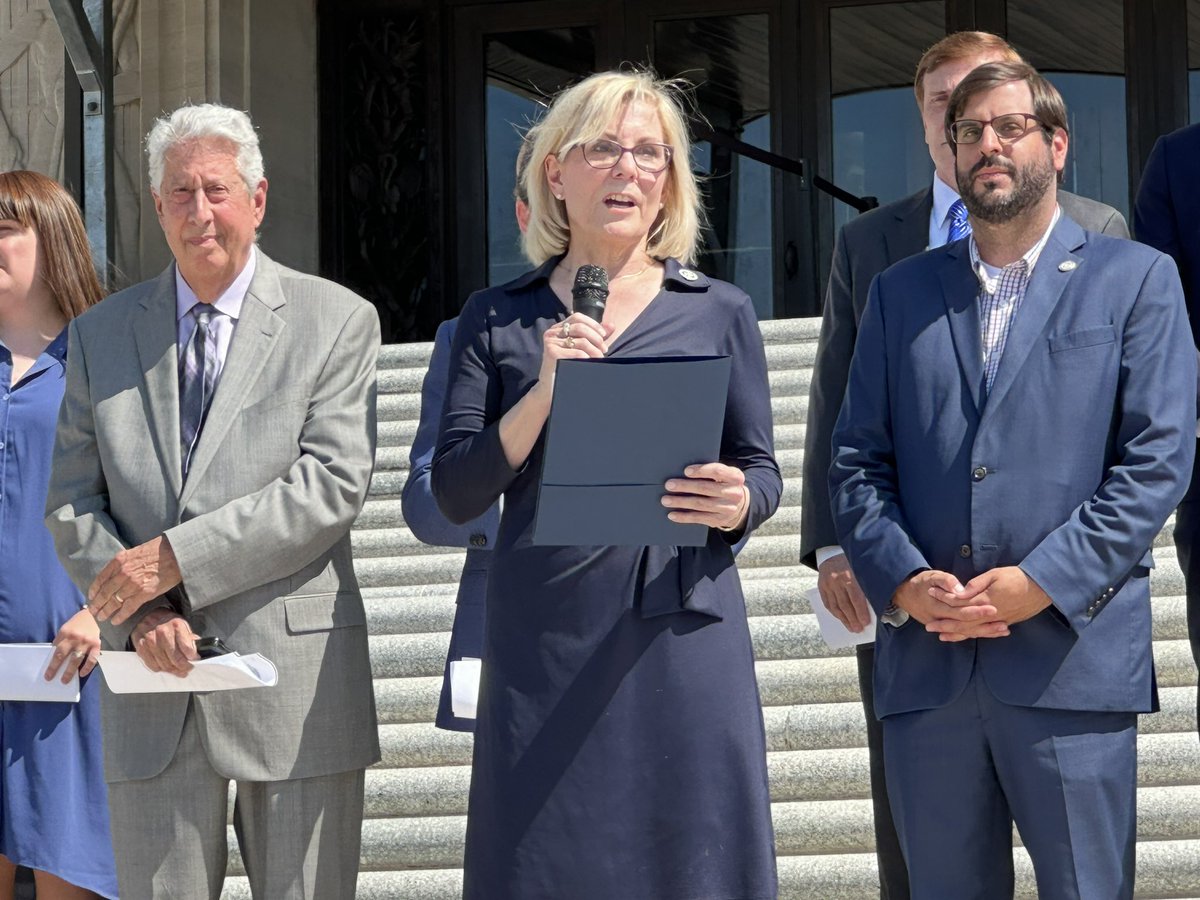 My remarks from this morning’s rally against antisemitism:

While antisemitism is hardly new, the rise in hateful rhetoric and violence in the wake of the Hamas terrorist attack on October 7 is deeply concerning. Whether it’s on college campuses, the streets of our major cities,