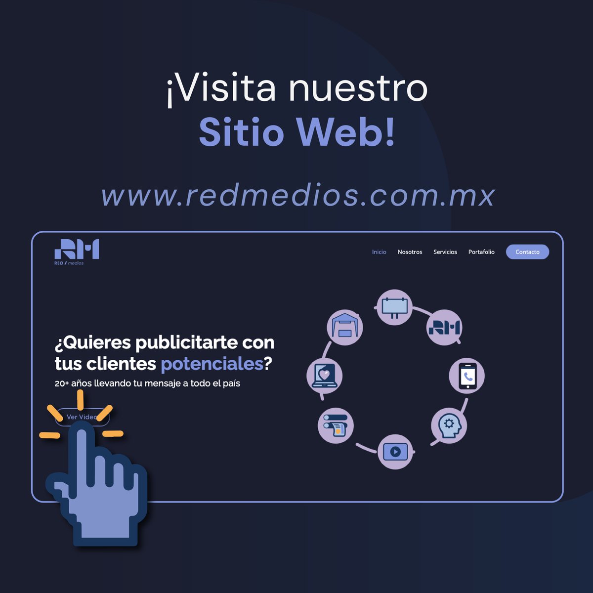 Redmediosmx_'s tweet photo. ¡Revisa todos los servicios de nuestro sitio web y descubre cómo podemos ayudarte! 💼
🌐https://t.co/NRmcMUXuCy
#Soluciones💫🌐 #RedMedios https://t.co/lBIR4c8j6t