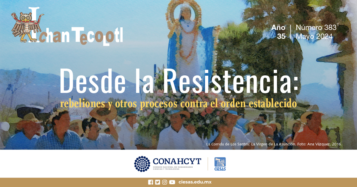 La palabra “#Resistencia” no nos es ajena, la conocemos y la vivimos. Sobre todo, sabemos de los movimientos de la sociedad civil que han sido capaces de desmantelar varios proyectos considerados perniciosos.
Coordina: Laura Machuca (<a href="/ciesaspeninsula/">CIESAS Peninsular</a>)
👉 ichan.ciesas.edu.mx