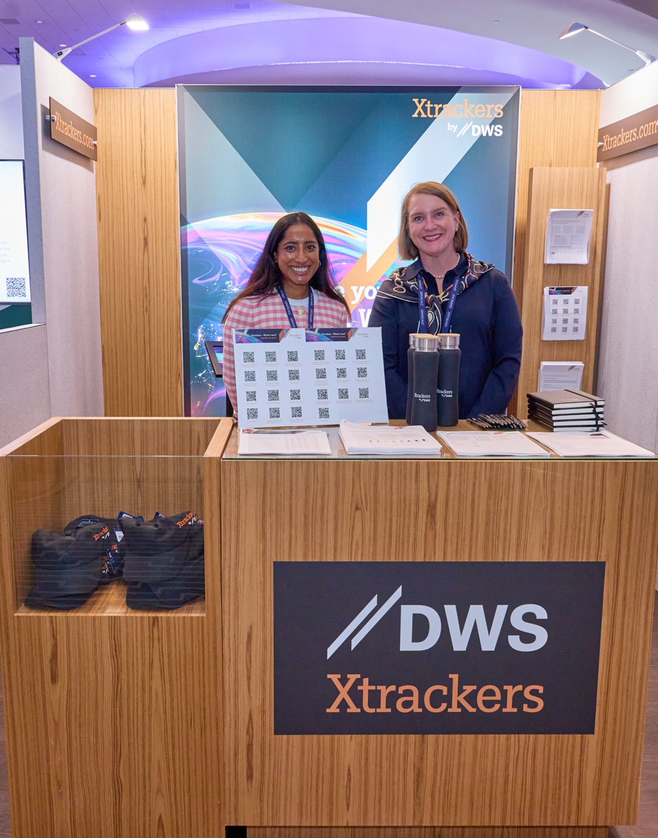 Xtrackers by @DWS_Group has been a trusted name in #ETFs and #investing for decades. Although @ExchangeETF hasn't been around quite that long, we're honored to have their team supporting the #community at #ExchangeETF 🙌

A big thank you to our friends at Xtrackers by @DWS_Group