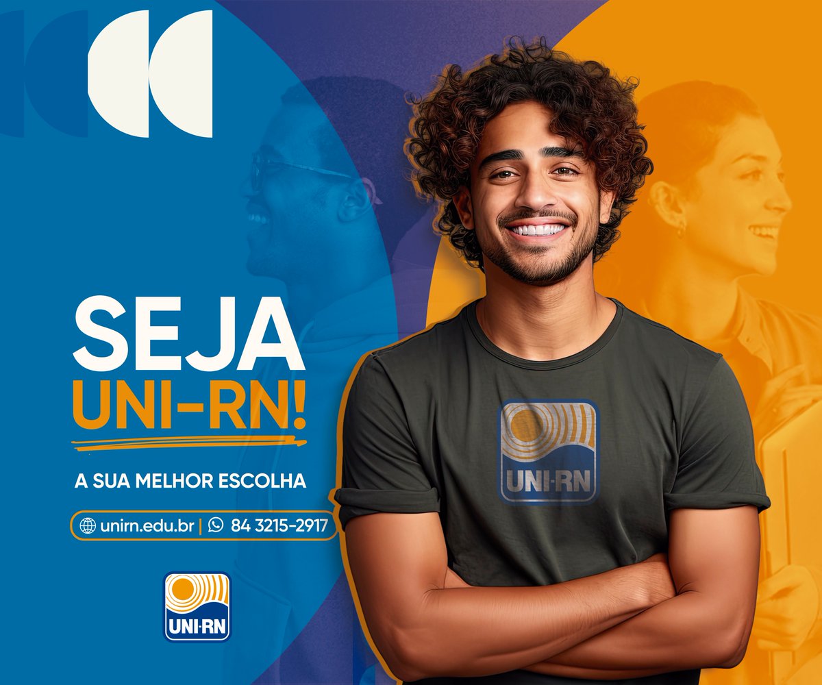 unirn's tweet photo. Ser UNI-RN é escolher ensino de qualidade, infraestrutura completa e um campus integrado à natureza que vai auxiliar você a realizar o sonho de ser um profissional de sucesso.

Seja UNI-RN: A sua melhor escolha! 🧡💙

#unirn #natalrn #graduacao #posgraduacao #suamelhorescolha https://t.co/HNAl6NfXxA