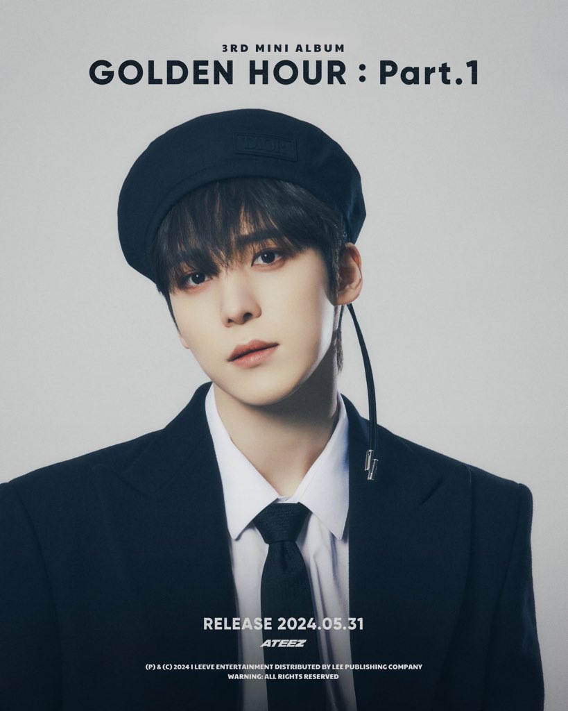 ⠀
3rd Mini Album 'Golden Hour : Part. 1' 
📸 [31.05.24] [AVE] [CHIARA] [HOON] 

#ATEEZ #ATOTHEZ #ATZ_GH
#GoldenHour #GoldenHour_Part1
⠀