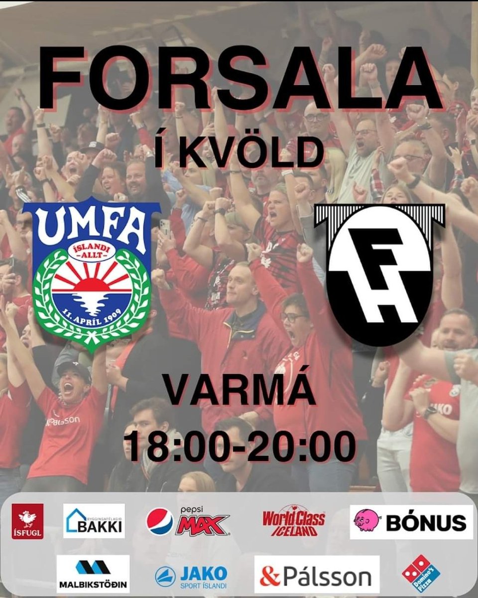 Það er aldeilis ungmennafélags andinn. Ekki grunaði mig að <a href="/Aftureldinghand/">Aftureldinghandbolti</a> væri svona lítil í sér. #handbolti opnið miðasölu á Stubb svo allir sitji við sama borð. Smá standard takk.