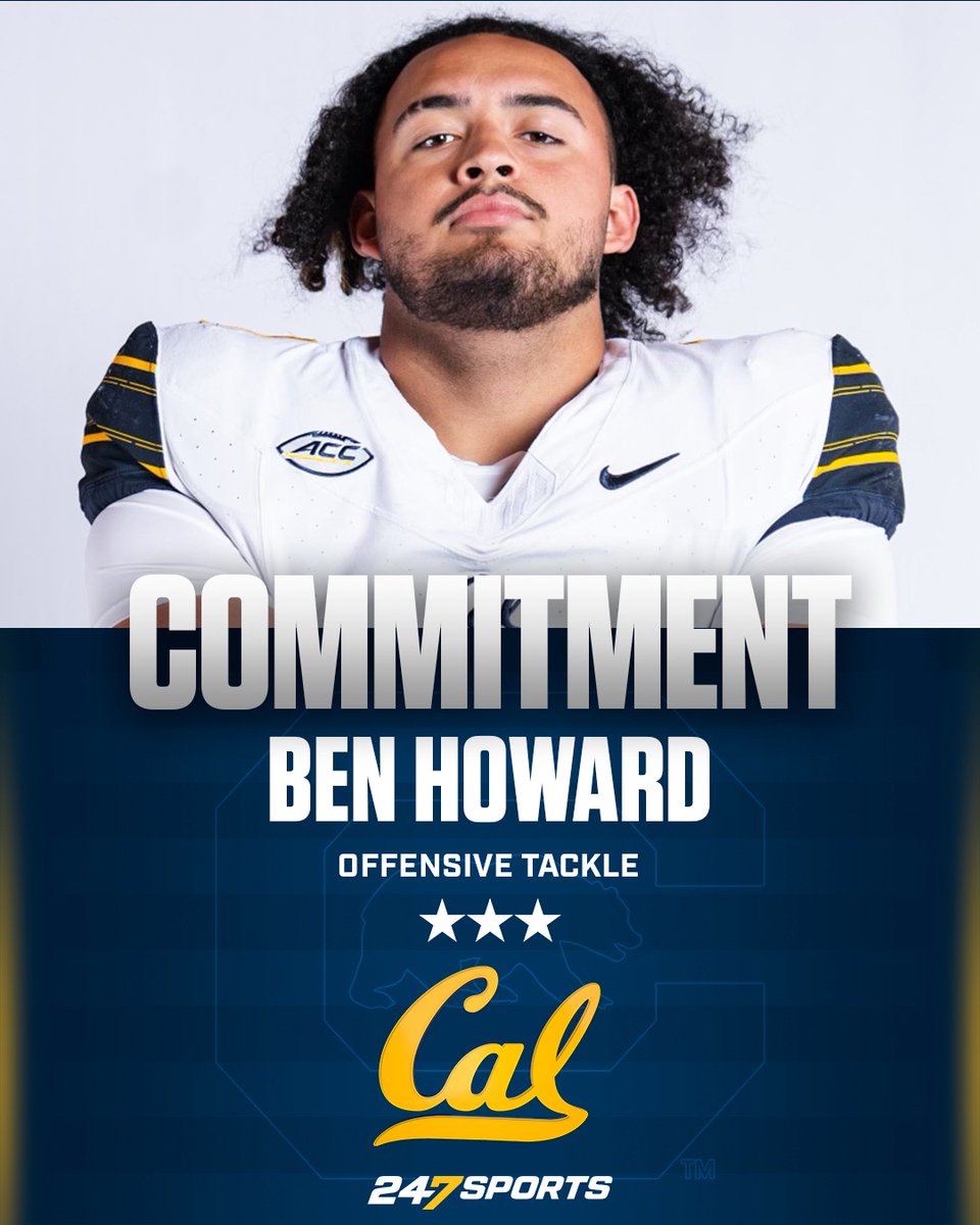 BREAKING: #Cal has picked up a commitment from offensive lineman Ben Howard and the Lehi (Utah) Skyridge standout goes in depth on his decision  247sports.com/article/three-…