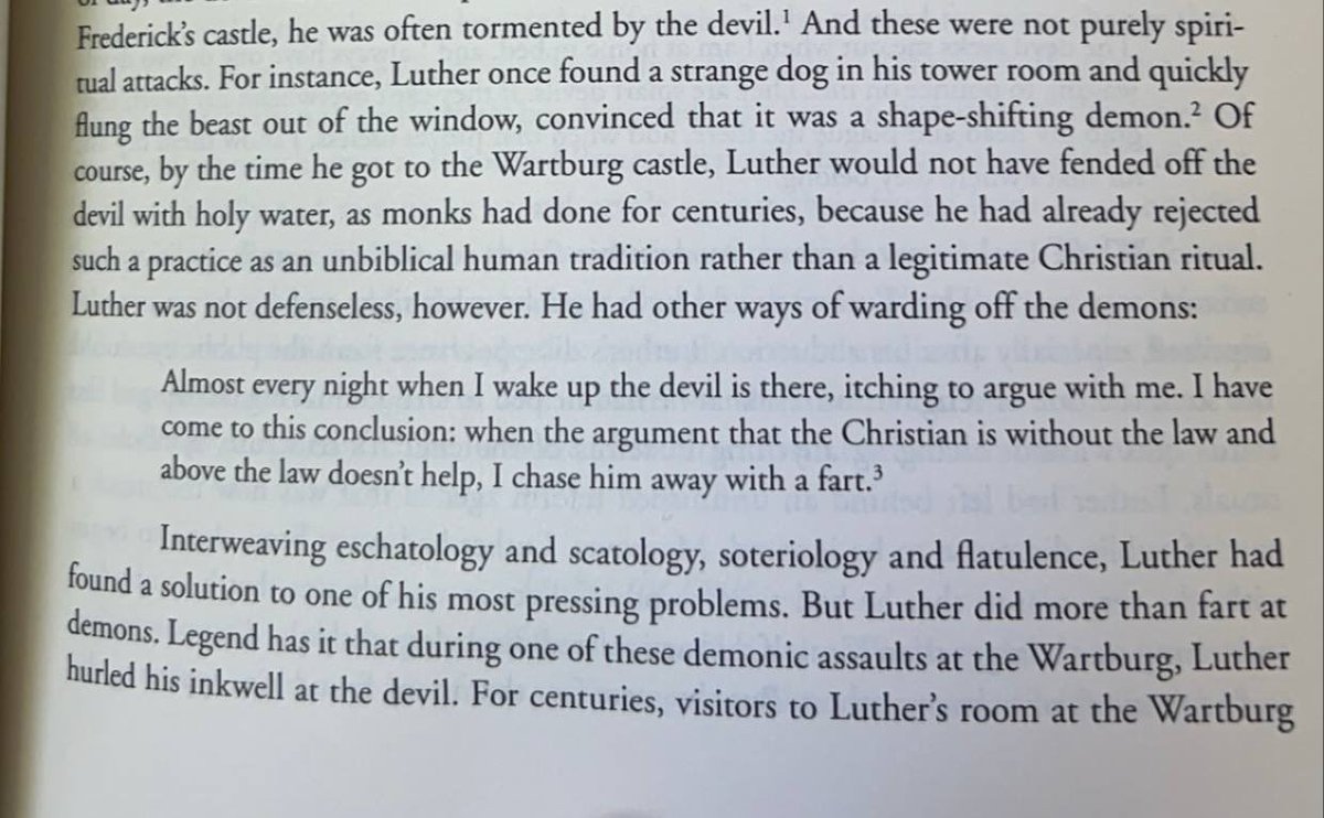 Luther was an absolute degenerate