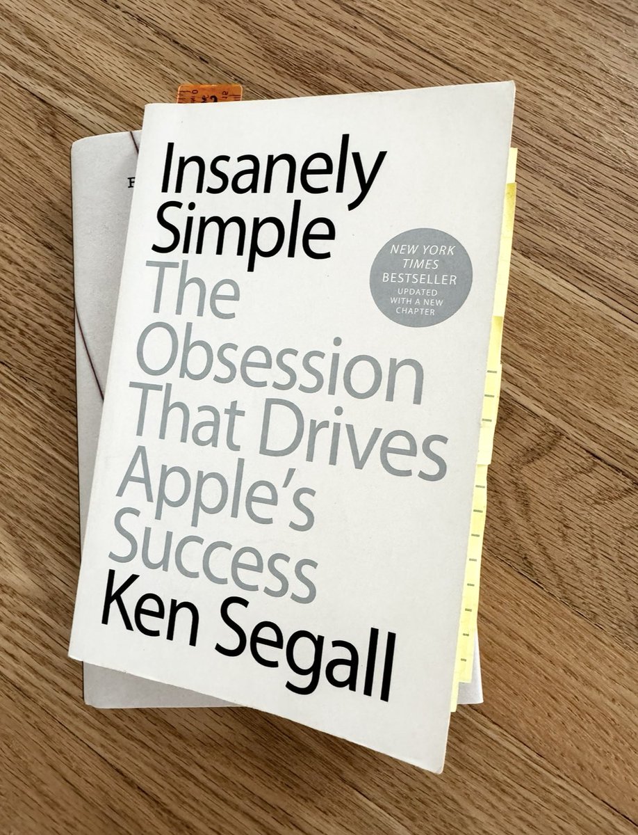 FoundersPodcast's tweet photo. A few ideas from Steve Jobs I found in this book: 

1.  You will go far with a single idea expressed clearly. 

2.  When advertising your product pick one feature to focus on. 

3.  Customers see more choice as more confusion. Steve believed in doing the work for the customer. 

4.  Steve’s most important concern was making things easier for the customer. Less versions to choose from, less prices to consider. Turn it on and it just works. No hassle. If he found a hassle he’d eliminate it. 

5.  Cut the product down to its essence. 

6.  Steve believed that if the ultimate decision maker was involved every step of the way the quality of the work increased. 

6b. “The way I like to work is where I touch everything.” —Steve Jobs 

7.  Steve did not believe in delegating advertising decisions. He approved every image. He approved every word. He would deliberate over the copy. 

8.  He insisted on seeing the ads *before* his executives. He did not want them to filter what he saw. 

8b. Also he wouldn’t let his ad agency narrate what he was about to see: “Are you going to be sitting next to me explaining things when I see the ad in the newspaper?” 

9.  If Steve didn’t believe you were absolutely essential to a meeting he would ask you to leave. Adding unnecessary people added complexity and Steve hated complexity. 

10. Steve had a religious like dedication to simplicity. (This is the main thesis of the book) 

10b. This dedication was unrelenting and in your face 24/7. 

11.  Complexity creep is inevitable. It is your job as the leader to find complexity and beat it back across the line. 

12.  Steve would not bend his quality standards for money.  He once cancelled an ad campaign the day before it was to start because the quality was not up to his standards. Apple had spent millions on the campaign. Sunk costs did not factor into his decision. 

12b. Quality was his survival strategy. 

13.  Steve only had respect for people who did the work. He didn’t like overhead or complicated corporate structures. 

14.  Big thinking and small everything else. Steve’s main organizational principle was small groups of smart people. 

15.  You simply cannot mix your messages when selling something new. A customer can barely handle one great idea, let alone two, or even several. 

15b. The best example of this in the book: 

1,000 songs in your pocket. 

16.  Steve would pick one feature or one product to advertise per quarter. All of their focus and resources would be on this one thing for the entire quarter. 

17.  The further you get away from one, the more complexity you invite in. 

—

Episode 349: How Steve Jobs Kept Things Simple is waiting for you in your podcast app now.