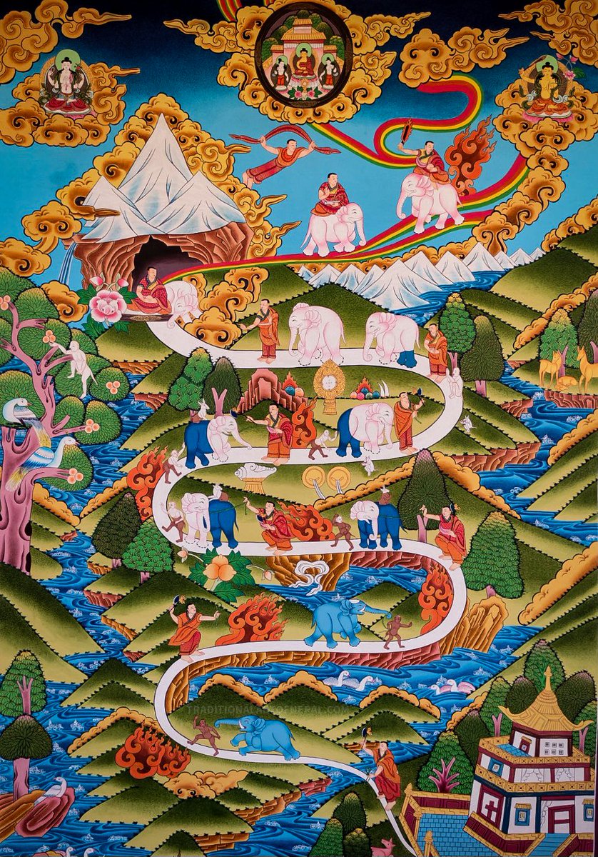 People take different roads seeking fulfillment and happiness. Just because they are not on your road does not mean they are lost.

~ H.H. the Dalai Lama

Art: traditionalartofnepal.com