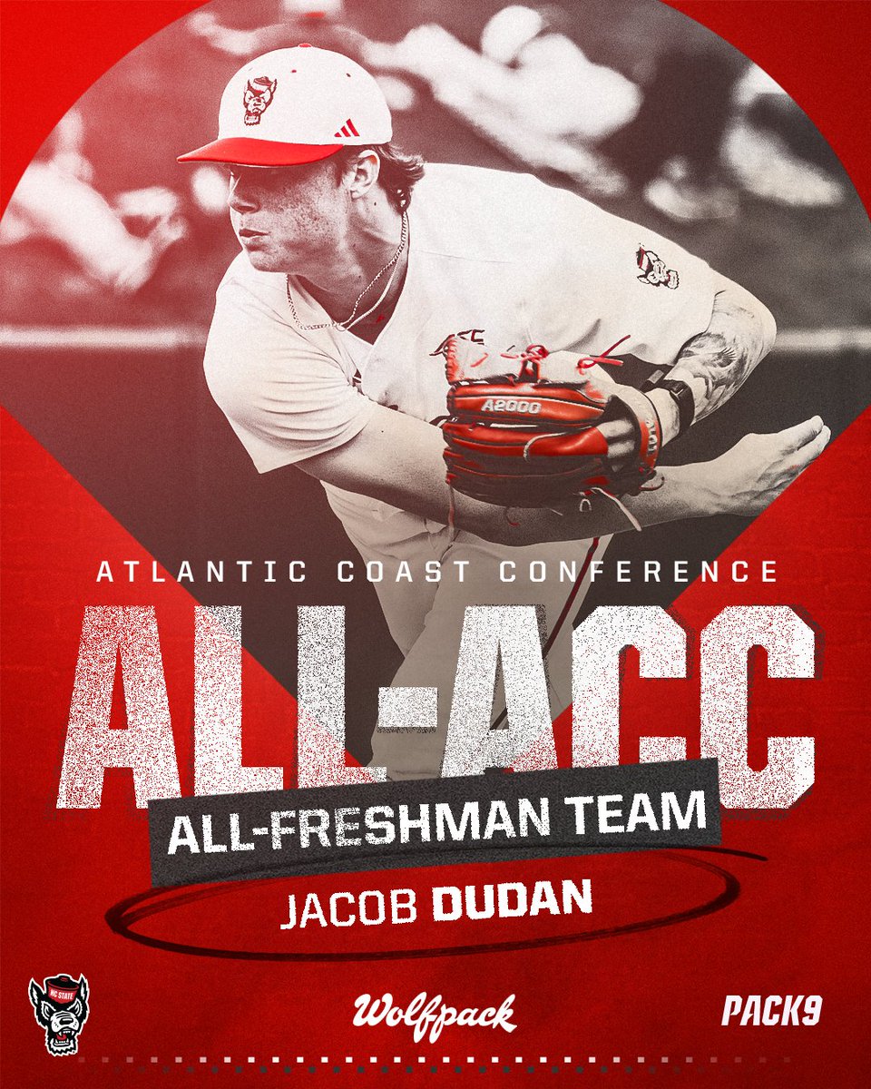 That 𝐃𝐔𝐃𝐄 🔥 Congrats to @DudanJacob for being named to the ACC All-Freshman Team!