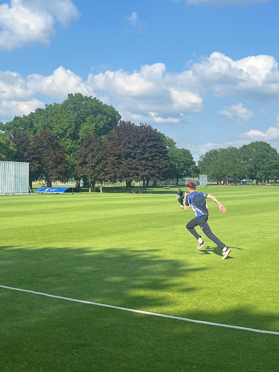 First innings done for the 1st XV and chasing 203 in their National Schools Cup fixture @MTSN_Sport 

@hawkinsport
#cricket #TheRGSHWWay