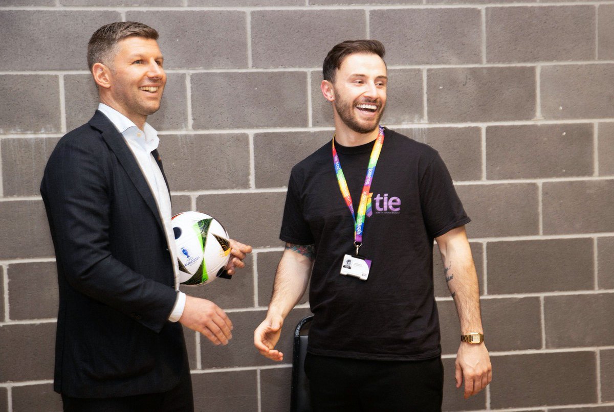 If we can help one kid struggling - done its job 🏳️‍🌈 If we can help our young ballers to be mindful of the homophobic language used - done its job ⚽️ An honour to have @ThomasHitz attend our launch 🚀 #changingthegame More info tba soon✨ @ScottishFA @FvHScot @tiecampaign