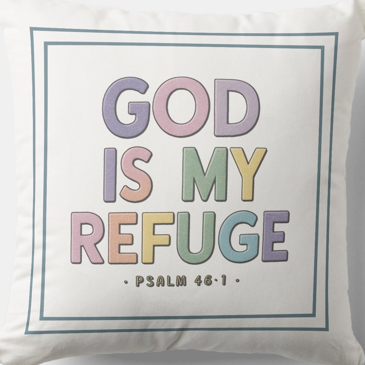 God Is My Refuge #Cushion zazzle.com/god_is_my_refu… Shelter Of God #Pillow #Blessing #JesusChrist #JesusSaves #Jesus #christian #spiritual #Homedecoration #uniquegift #giftideas #giftformom #giftidea #HolySpirit #pillows #giftshop #giftsforher #giftsformom #faith #hope #fearless