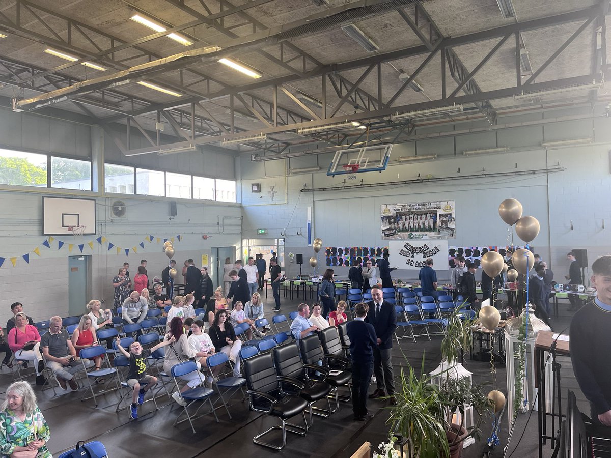 moylepark's tweet photo. We are looking forward to the TY Graduation ceremony this evening and to welcoming parents and families to see all that has been achieved and experienced in transition year. https://t.co/Ch1YS9xxYK