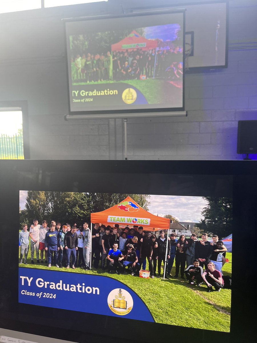 moylepark's tweet photo. We are looking forward to the TY Graduation ceremony this evening and to welcoming parents and families to see all that has been achieved and experienced in transition year. https://t.co/Ch1YS9xxYK