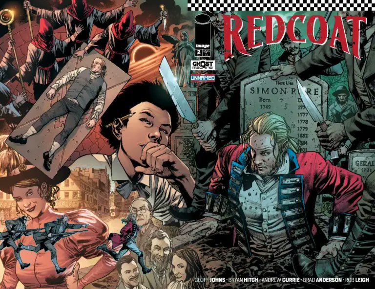 While 'Redcoat' #2 continues its difficult-to-sell premise, @ollymacnamee is impressed by how well it works. Read his review here: comicon.com/?p=522177