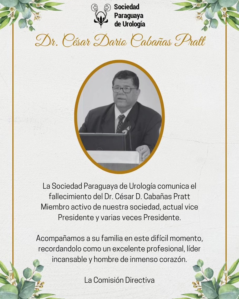 Sociedad Paraguaya de Urología 🇵🇾 tweet media