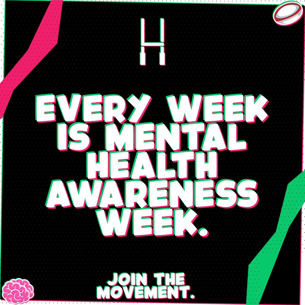 Last week was #MentalHealthAwarenessWeek, but it’s important we talk and check-in EVERY week 🖤🤍 #TackleTheStigma 🗣️
