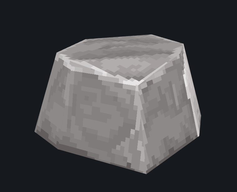 stylized stone model by me
#blockbench #minecraft #Blender