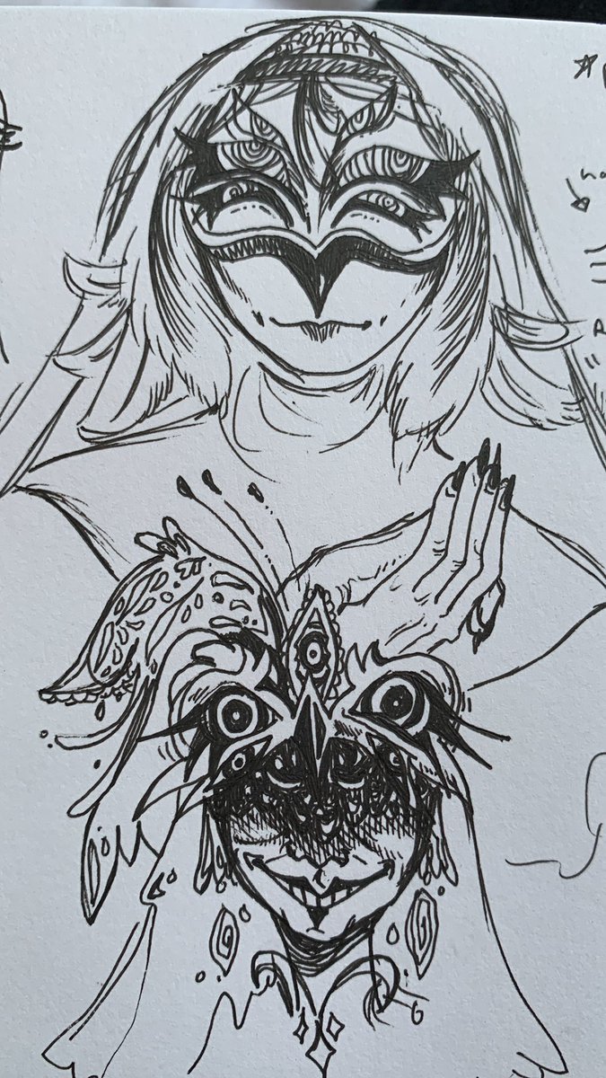 Doodles I had fun with today 