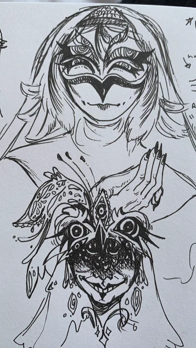 Doodles I had fun with today 