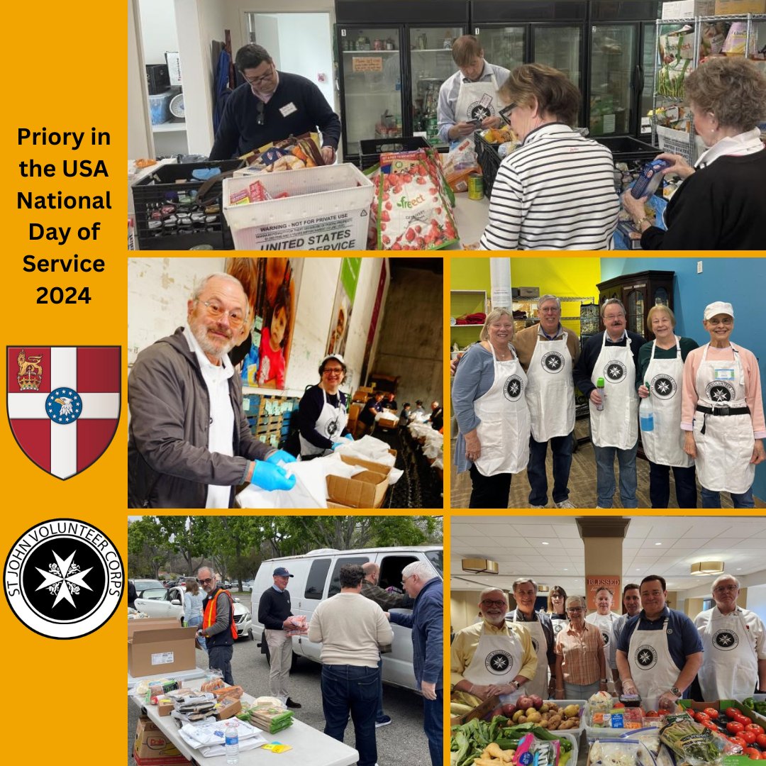 From DC to LA and Chicago to Houston, #StJohnVolunteerCorps was across the country united in service Saturday! Whether in soup kitchens, Fisher Houses, or food pantries, members worked #ForFaith and #InTheServiceOfHumanity!
#ProFide
#ProUtilitateHominum
#OneStJohn
#DayOfService