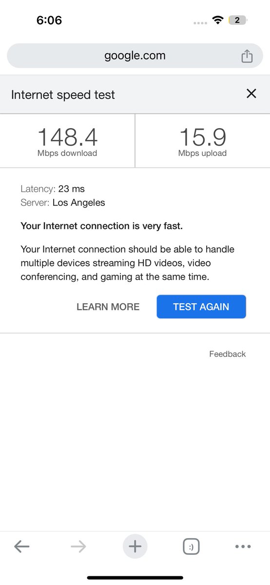 alexdlester's tweet photo. Just got back from Hawaii on @HawiianAir. Who knew they had installed @Starlink web access on their flights? 150 Mbps the whole way!!!

Great to see this tech out in the wild! 👏 https://t.co/moV0aH4A72