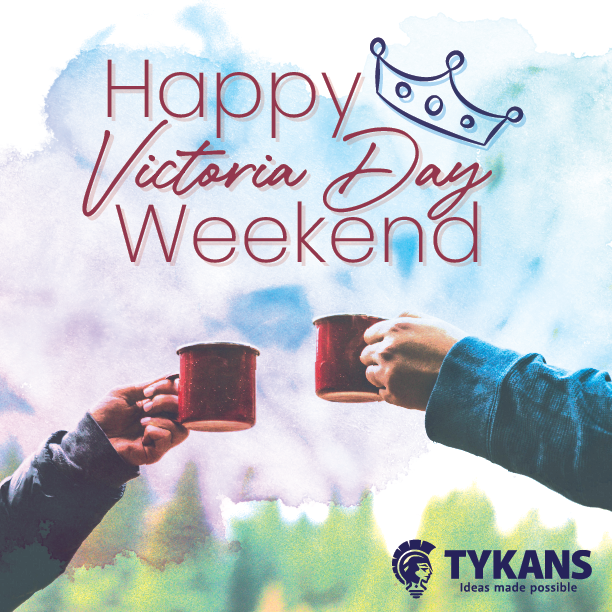 Happy Victoria Day from the Tykans Family! As we celebrate the beauty and spirit of this day, we extend our wishes to everyone for a joyful and vibrant holiday. May this Victoria Day light up your life with happiness and new beginnings. #VictoriaDay #CelebrateWithTykans #Tykans