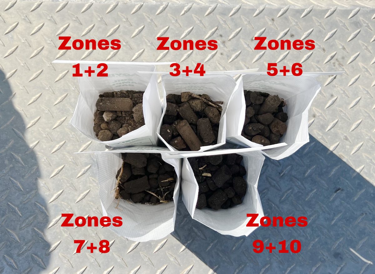 📣This is why we soil sample!

As topography elevation can be easily seen, soil variability is not that obvious. Even the flattest fields with little topography can hide considerable spatial variability in soil structure &amp; organic matter.
📸 by Precision Agronomist Taegan Kuntz.